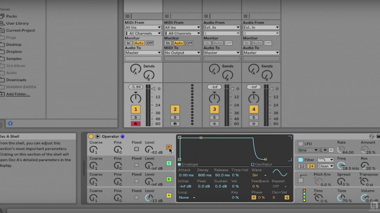 How To Use Operator In Ableton Live Berklee